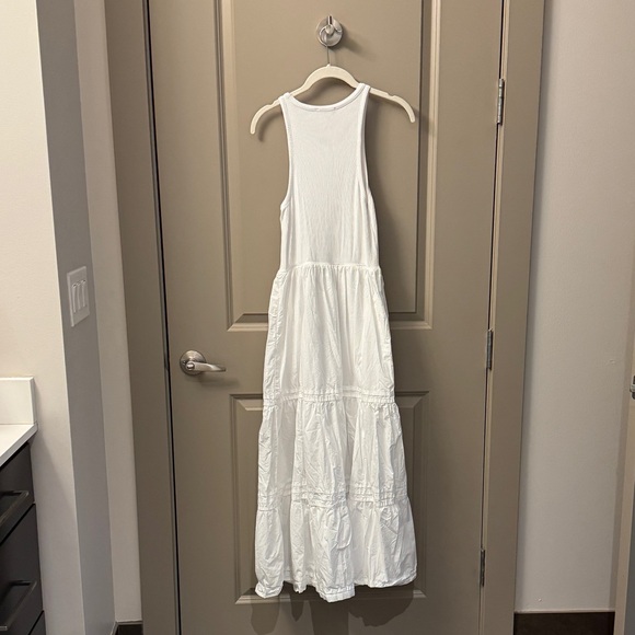 J. Crew Vintage Rib high-neck cutaway tank dress with Poplin Skirt - Picture 4 of 4